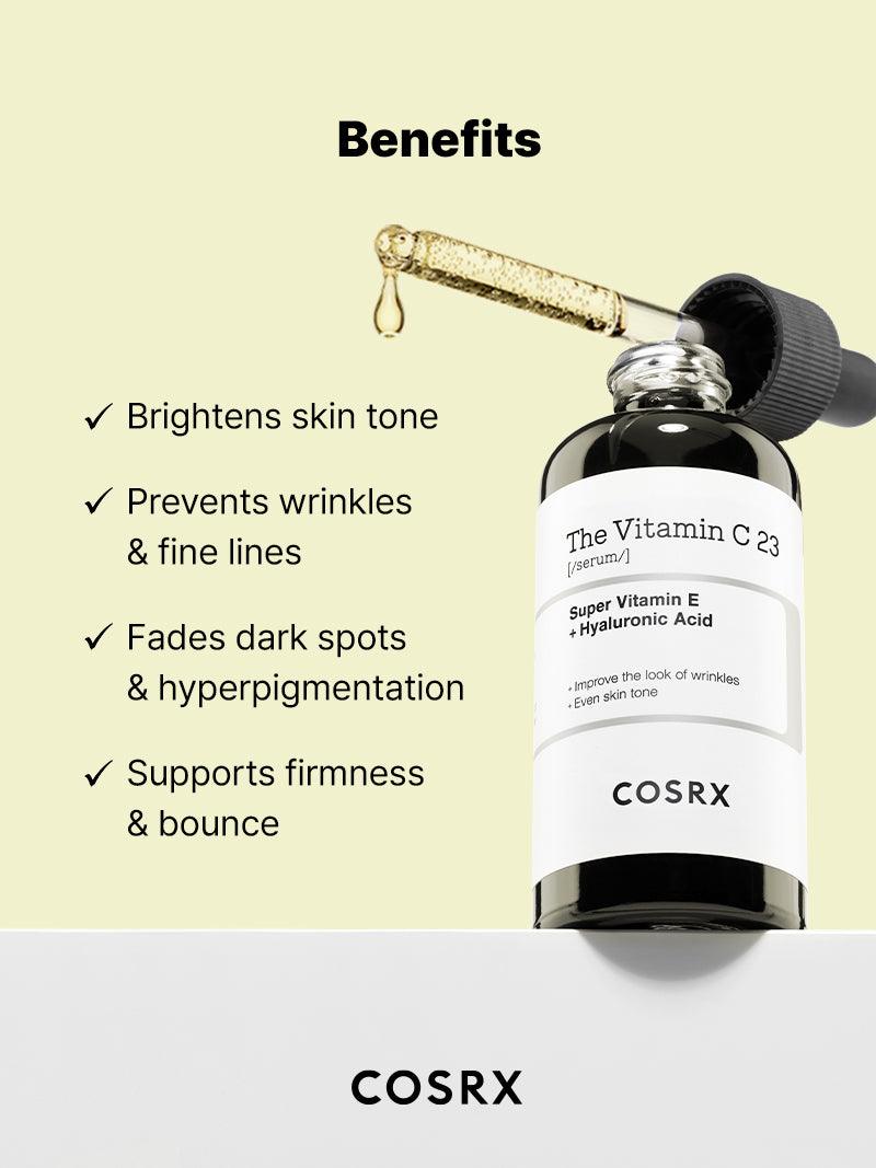 Cosrx – The Vitamin C23 Super Vitamin E + Hyaluronic Acid 20ml