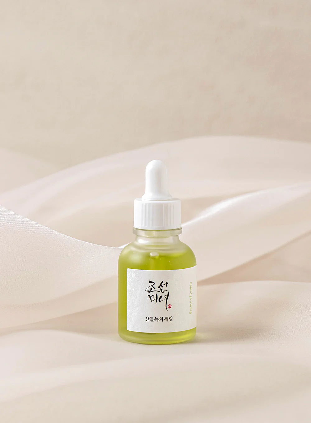 Beauty of Joseon Calming Serum Green Tea + Panthenol 30ml - A soothing Korean skincare serum for calming and hydrating all skin types in Pakistan.